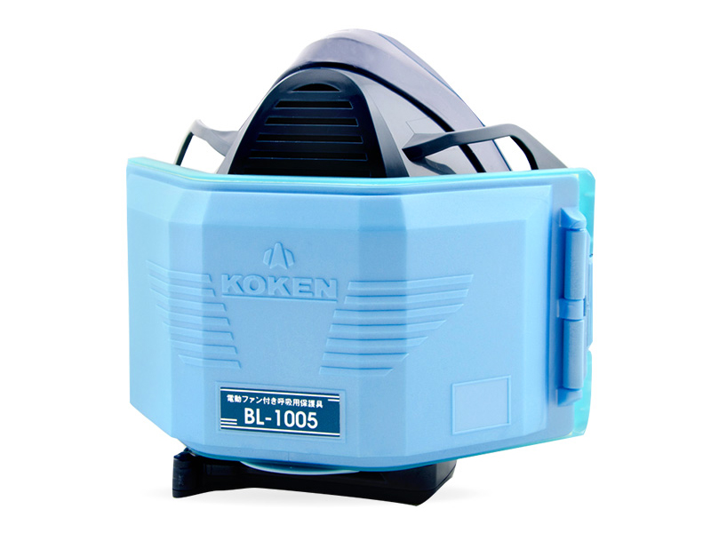 日本KOKEN興研電動防塵面具BL-1005焊接礦山金屬粉塵作業(yè)用(圖2)