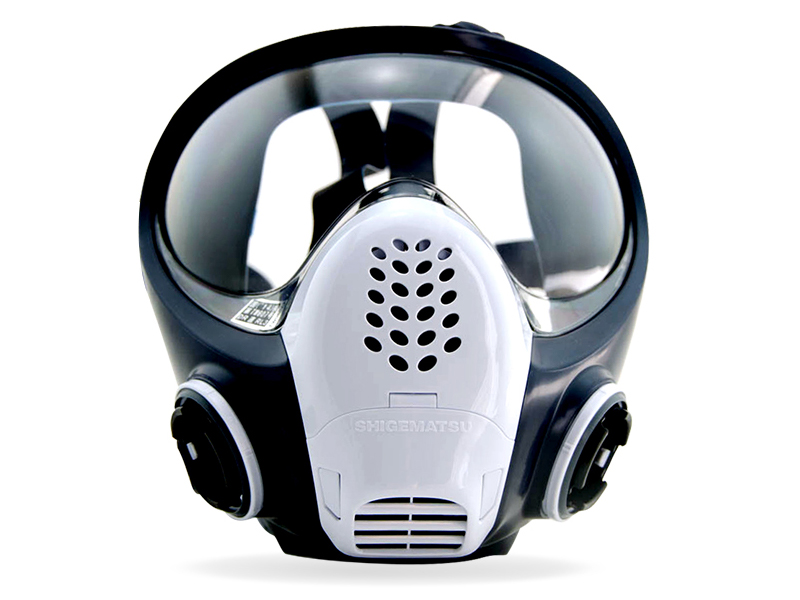 SHIGEMATSU重松制作所 TW088全面具噴漆化工有機甲醛工業(yè)粉塵飛沫(圖2)