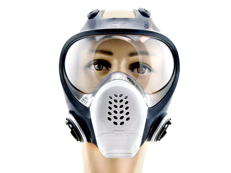 SHIGEMATSU重松制作所 TW088全面具噴漆化工有機甲醛工業(yè)粉塵飛沫(圖4)