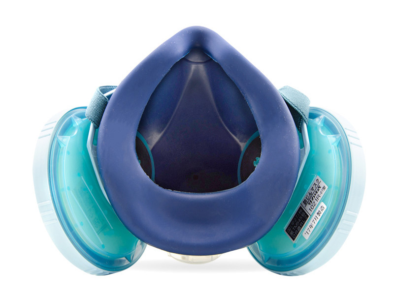 KOKEN/興研進口1021R-07防塵面具雙濾棉濾芯焊接礦業(yè)視野廣輕便(圖3)